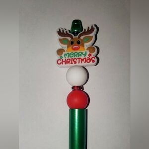 🎄Unique Handmade Holiday Charm Pens ☃️